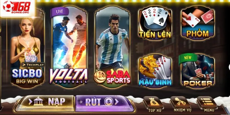 Sơ lược vài nét nổi bật về cổng game bon68